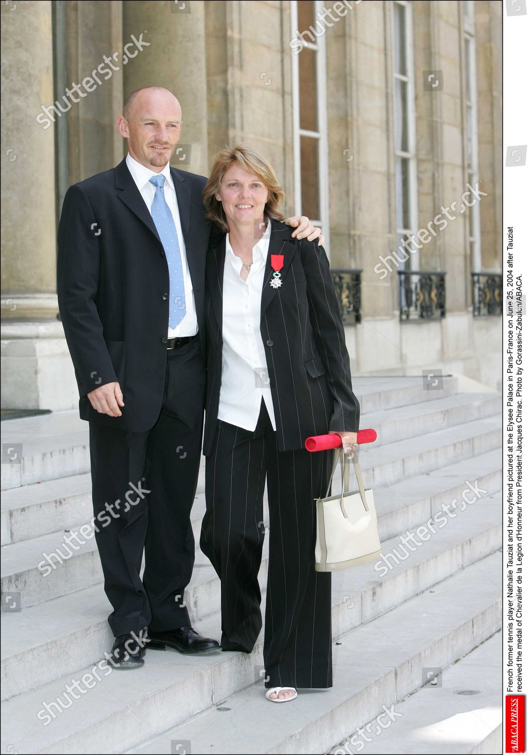 French Former Tennis Player Nathalie Tauziat Editorial Stock Photo