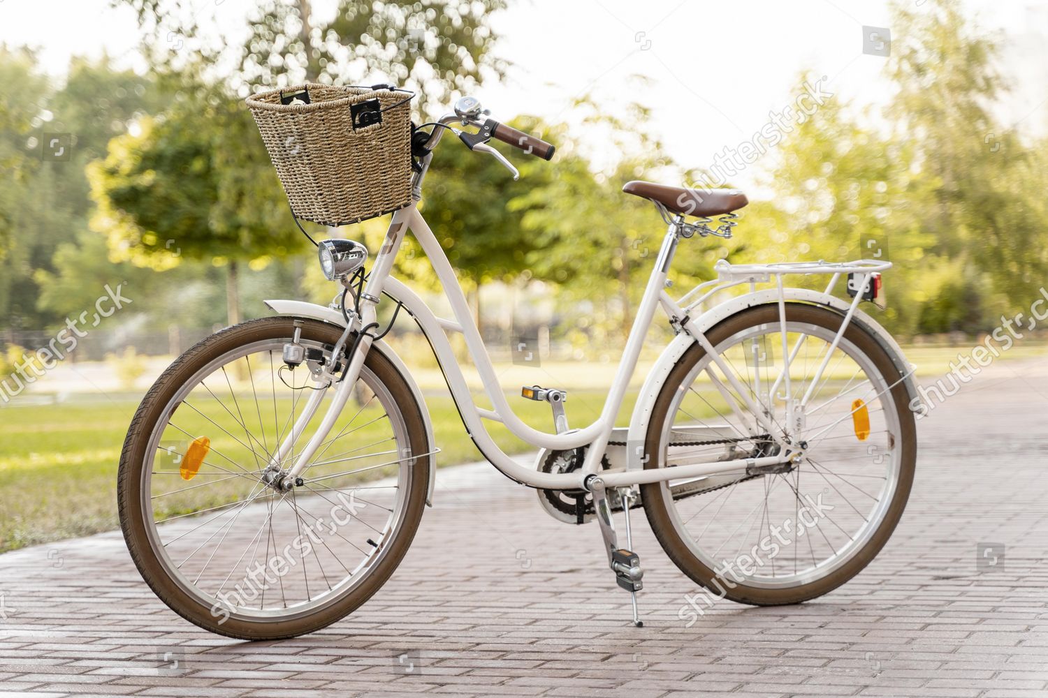 Modern Eco Friendly Bicycle Resolution High Editorial Stock Photo