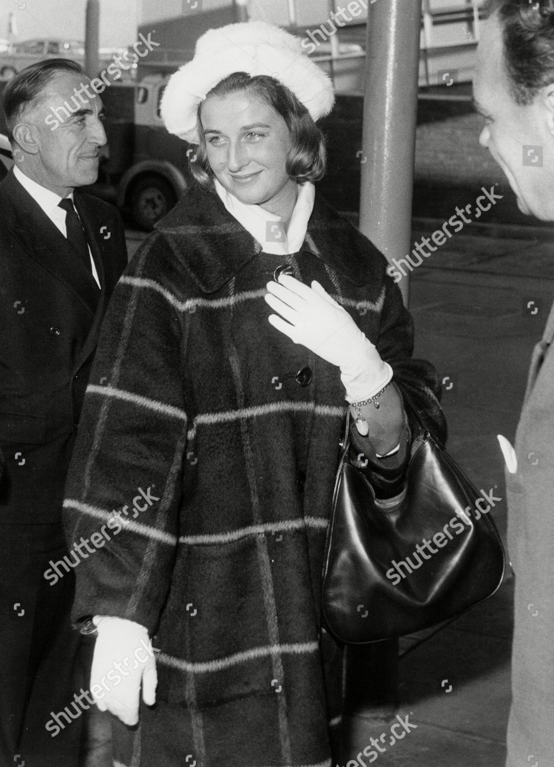 Princess Alexandra Kent On Arrival London Airport Editorial Stock Photo ...