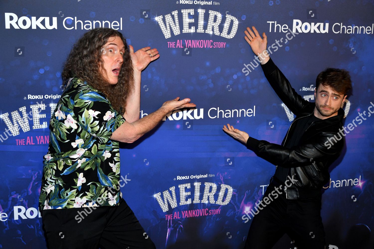 Weird Al Yankovic Daniel Radcliffe Editorial Stock Photo - Stock Image ...