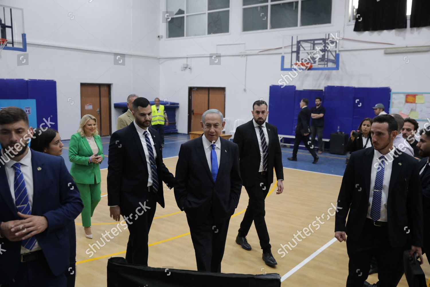 Former Israeli Prime Minister Leader Likud Editorial Stock Photo