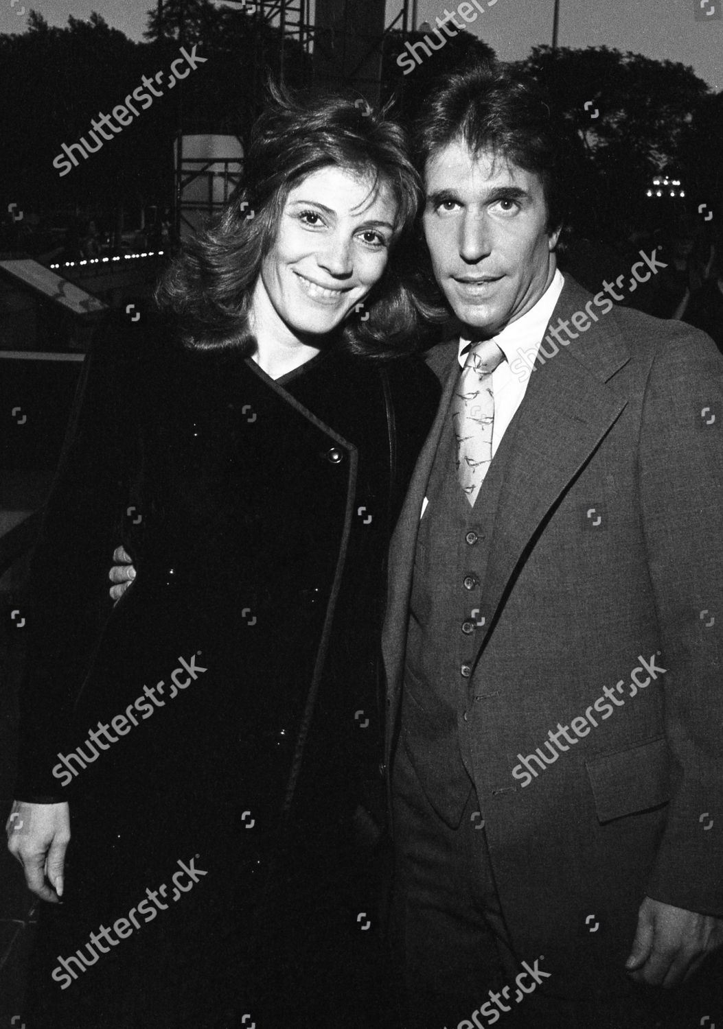 Henry Winkler Wife Stacey Weitzman Circa Editorial Stock Photo - Stock ...