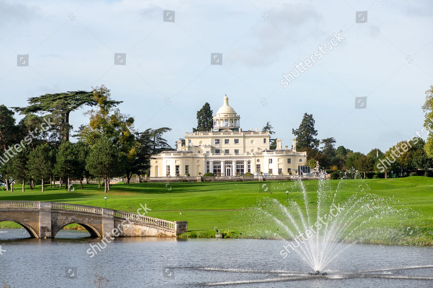 Grade Listed Mansion House Stoke Park Editorial Stock Photo - Stock ...