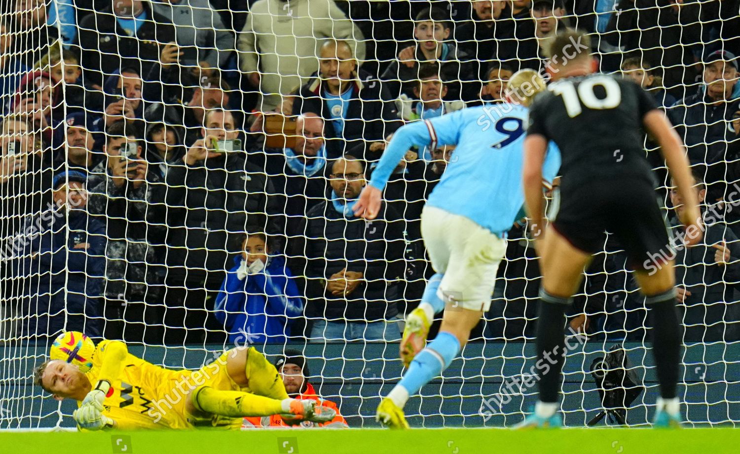 Erling Haaland Manchester City Scores Goal Editorial Stock Photo Erling Haaland Manchester City Scores Goal Editorial Stock Photo