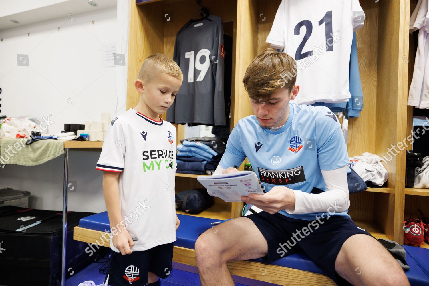 Commercial Marketing Bolton Wanderers Mascots Editorial Stock Photo