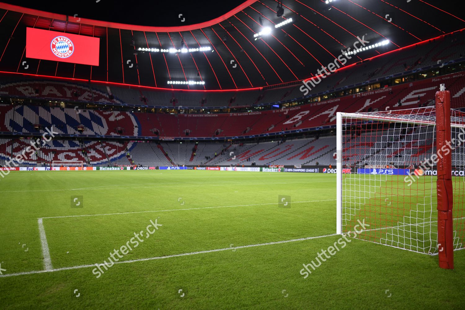 Overview Interior Allianz Arena Empty Fc Editorial Stock Photo - Stock ...