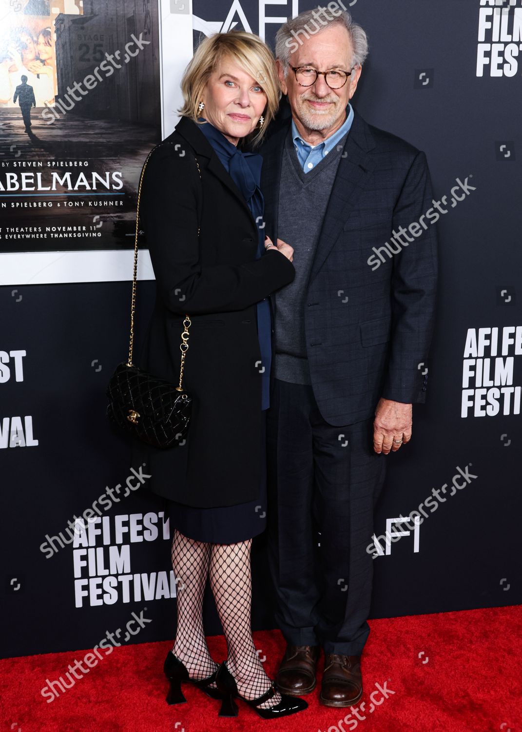 Kate Capshaw Husband Steven Spielberg Arrive Editorial Stock Photo ...