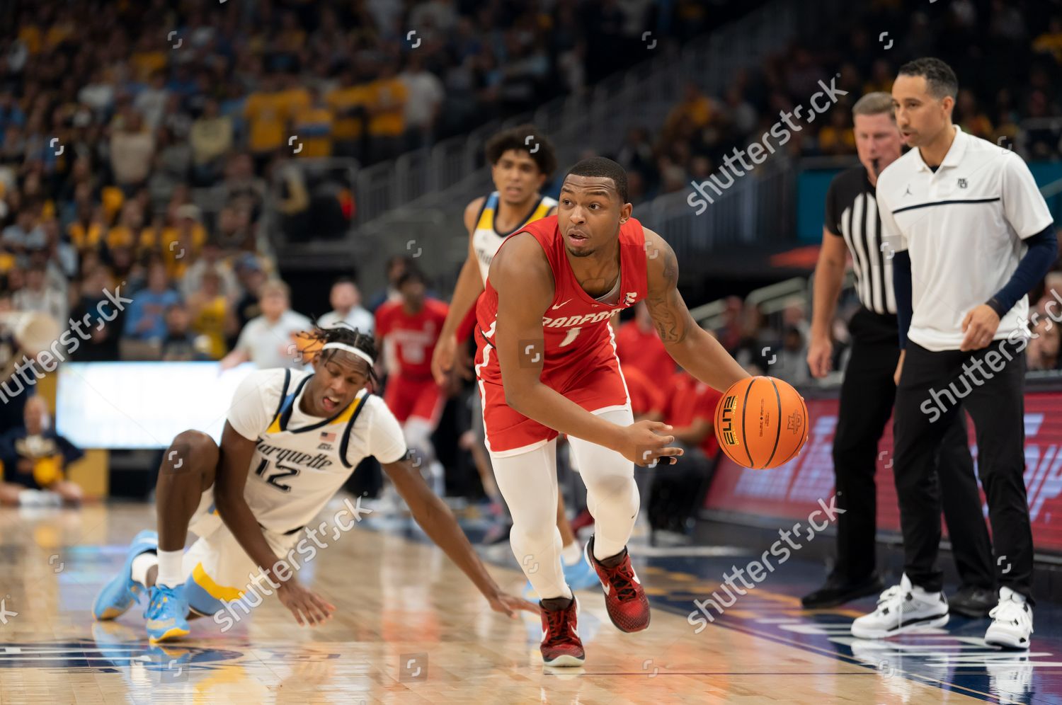 Radford Highlanders Guard Daquan Smith 1 Editorial Stock Photo - Stock ...