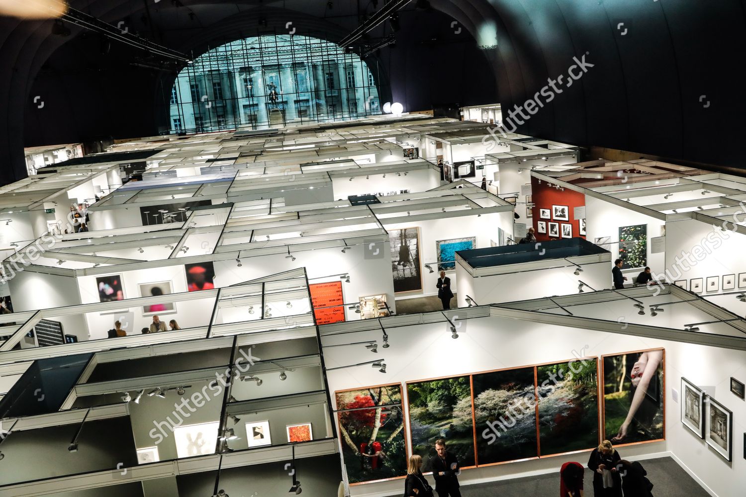 Interior Grand Palais Ephemere During Paris Editorial Stock Photo ...