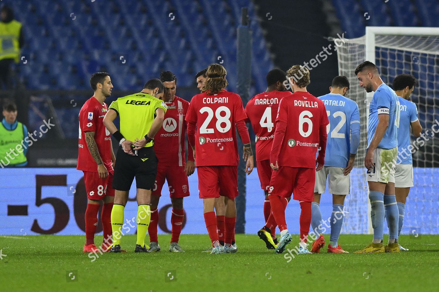 Referee Alberto Santoro During 14th Day Editorial Stock Photo Stock