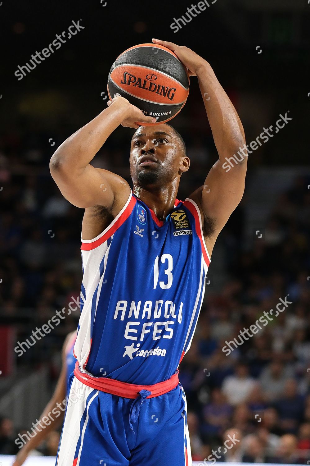 Isaiah Taylor Anadolu Efes Istanbul Action Editorial Stock Photo ...