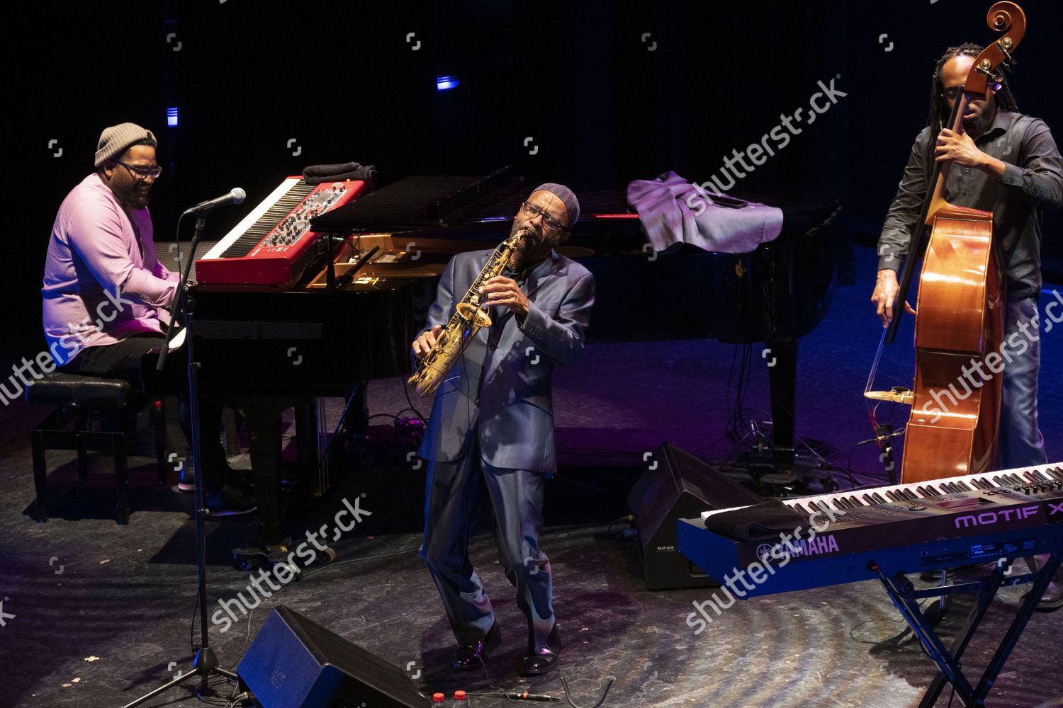 Us Saxophonist Kenny Garrett His Band Editorial Stock Photo Stock