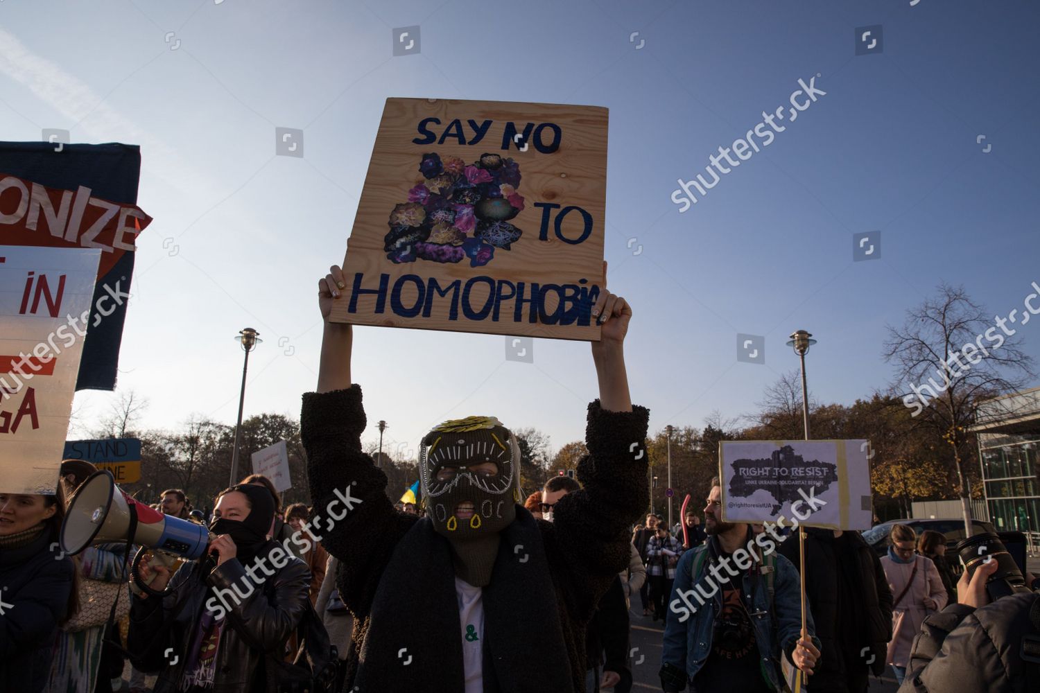 Berlin On November 13 2022 People Editorial Stock Photo - Stock Image ...