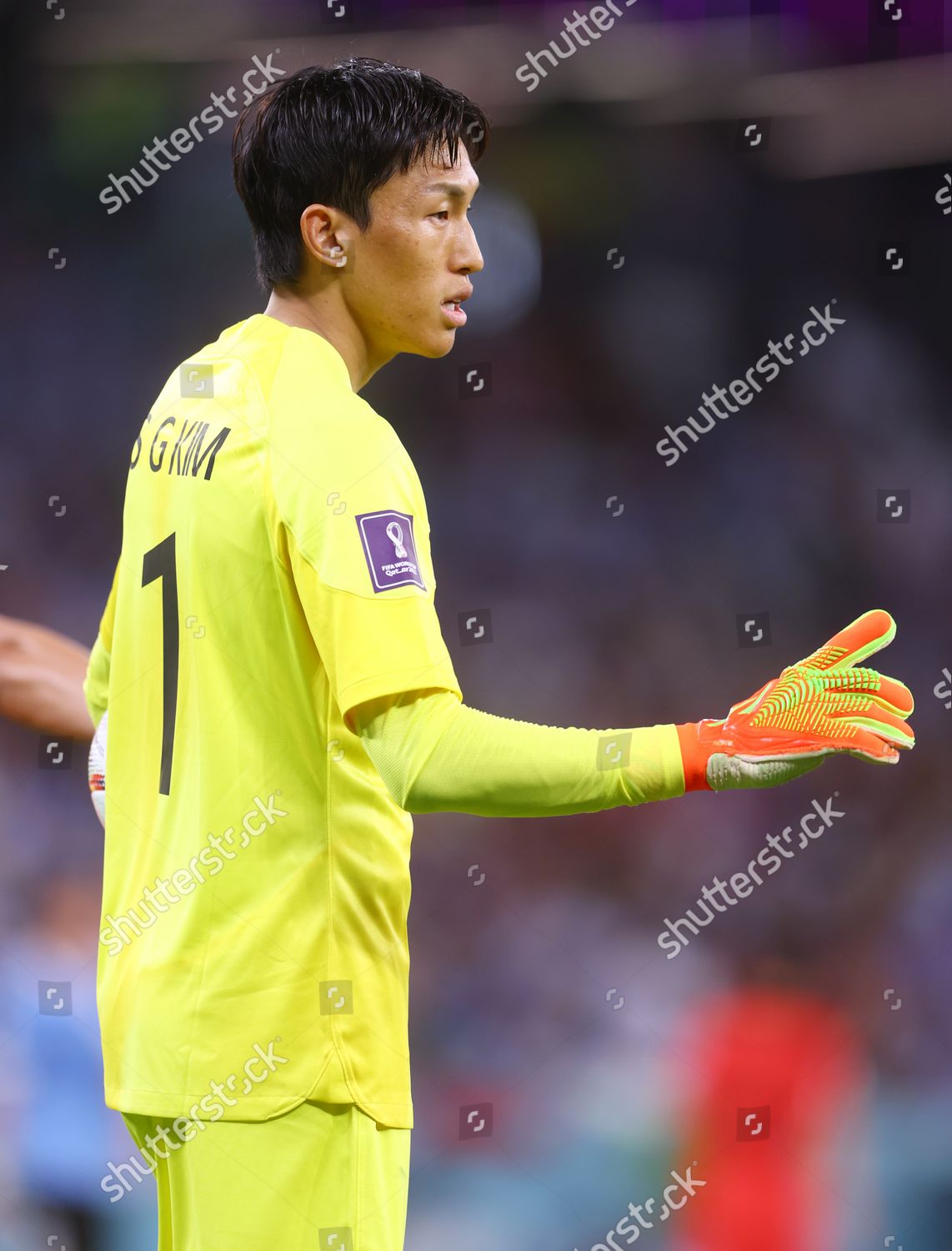 Goalkeeper Kim Seunggyu South Korea Editorial Stock Photo - Stock Image ...