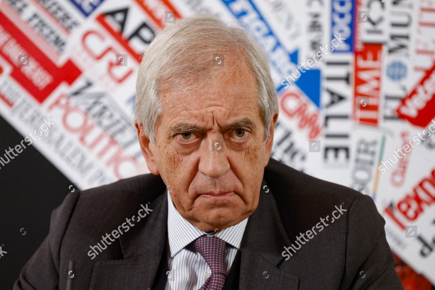 Libero Milone Former Vatican Auditorgeneral Looks Editorial Stock Photo ...