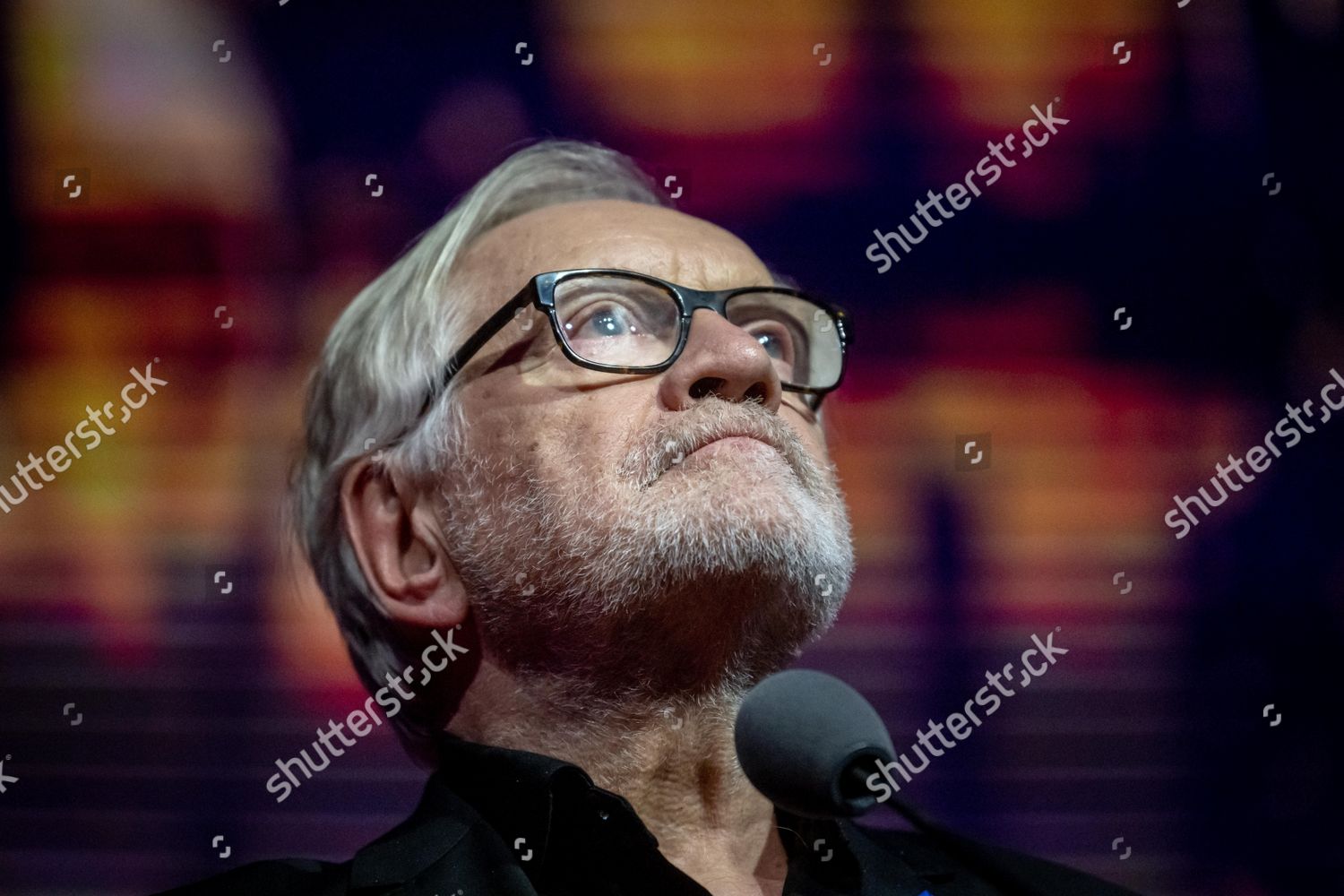 Polish Actor Andrzej Seweryn Receives Award Editorial Stock Photo 