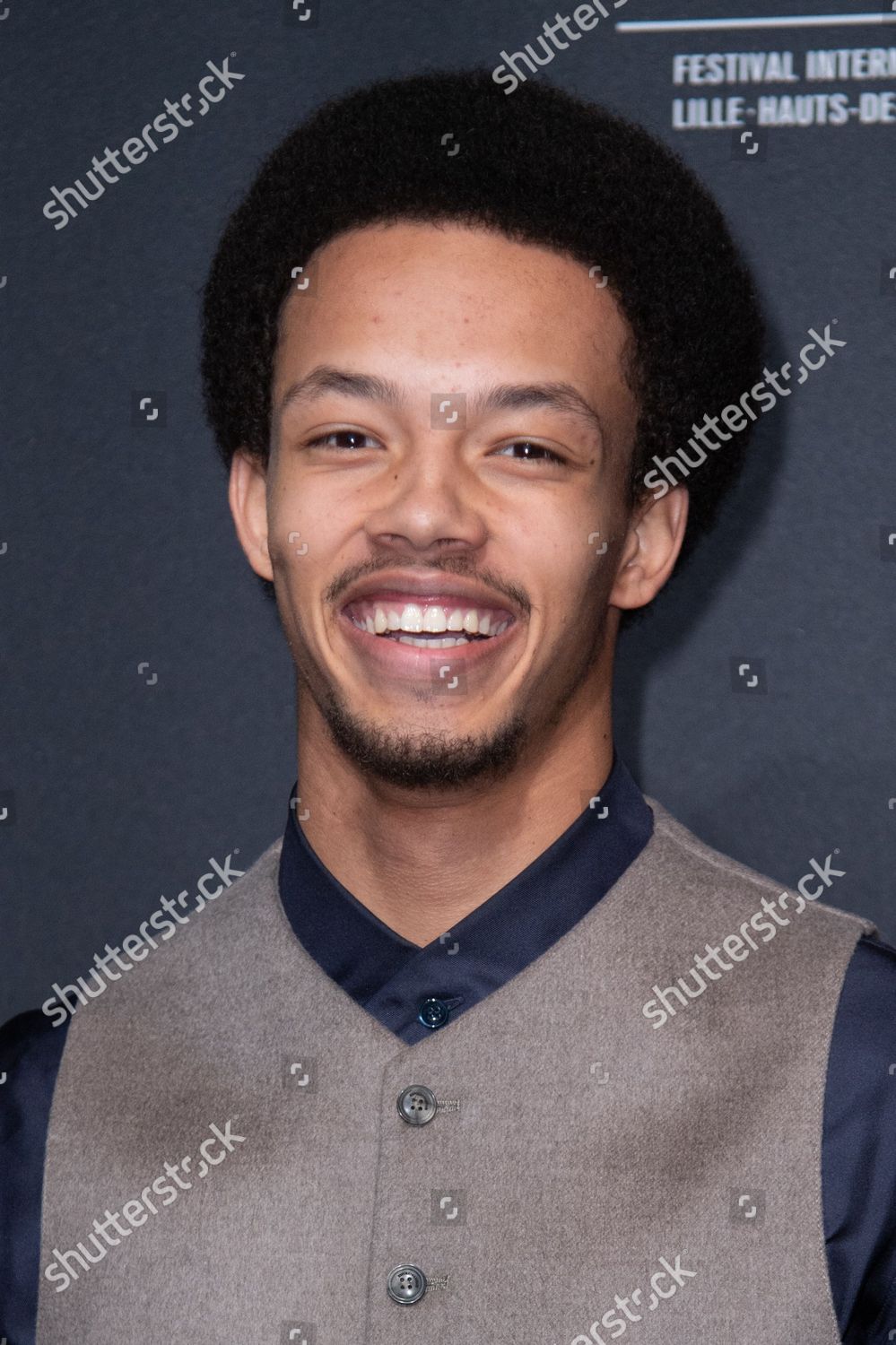 Melvin Boomer Attending Series Manias Photocall Editorial Stock Photo