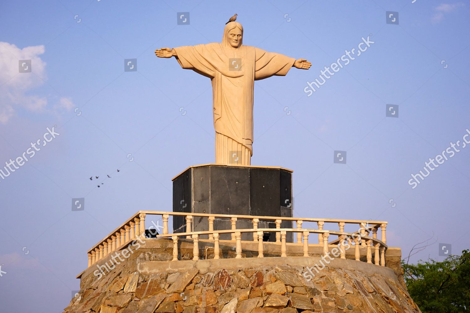 Tourist visits at the Tableau of Seven Wonders Park in Ajmer