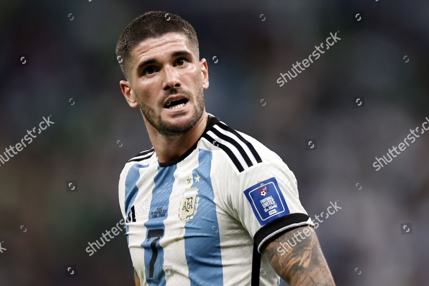 Rodrigo De Paul Argentina During Fifa Editorial Stock Photo - Stock ...