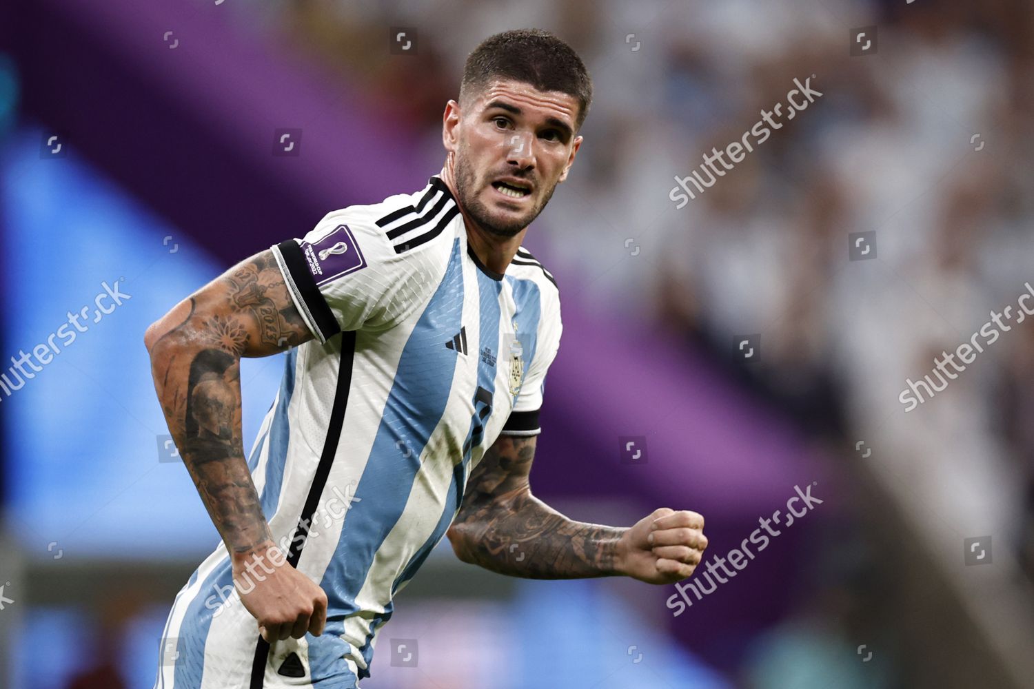 Rodrigo De Paul Argentina During Fifa Editorial Stock Photo - Stock ...