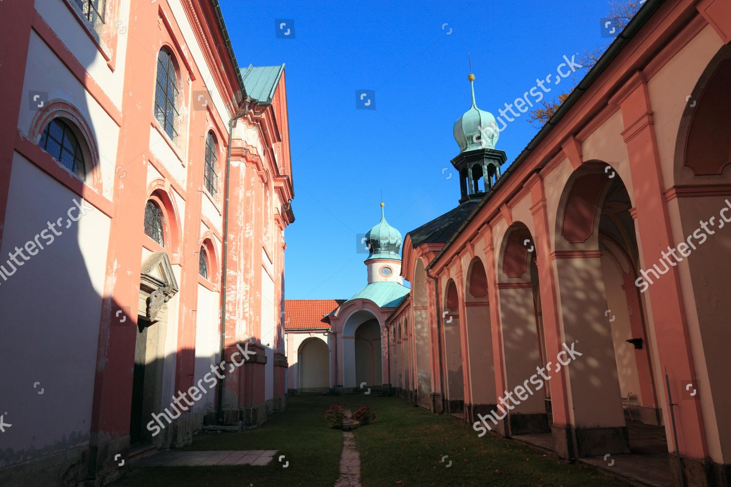 Pilgrimage Church Maria Kulm Officially Pilgrimage Editorial Stock Photo Stock Image
