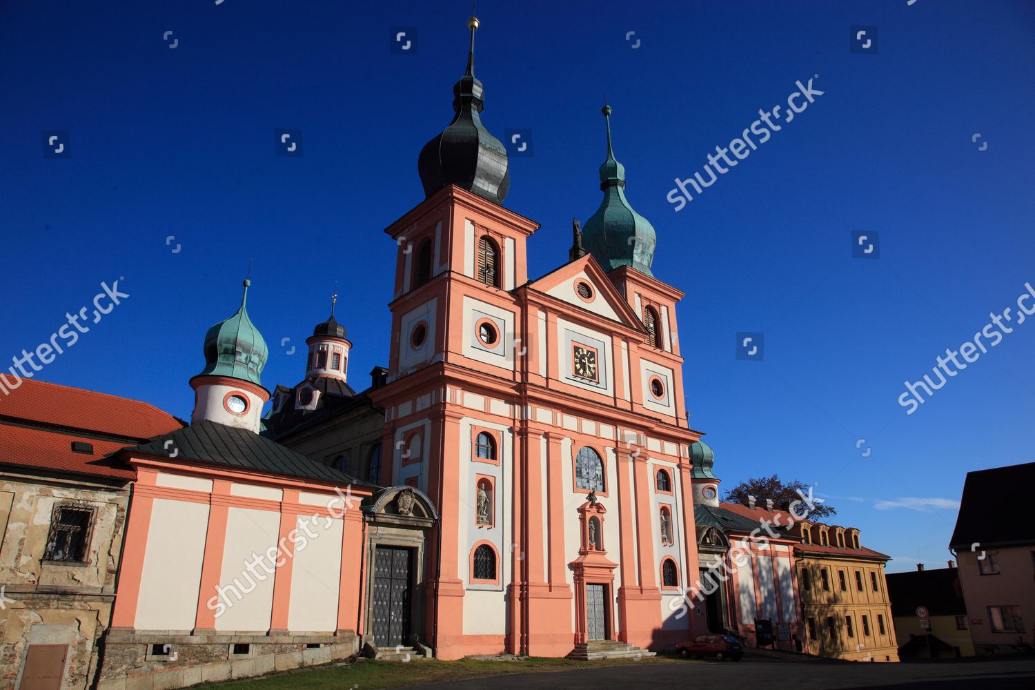 Pilgrimage Church Maria Kulm Officially Pilgrimage Editorial Stock Photo Stock Image