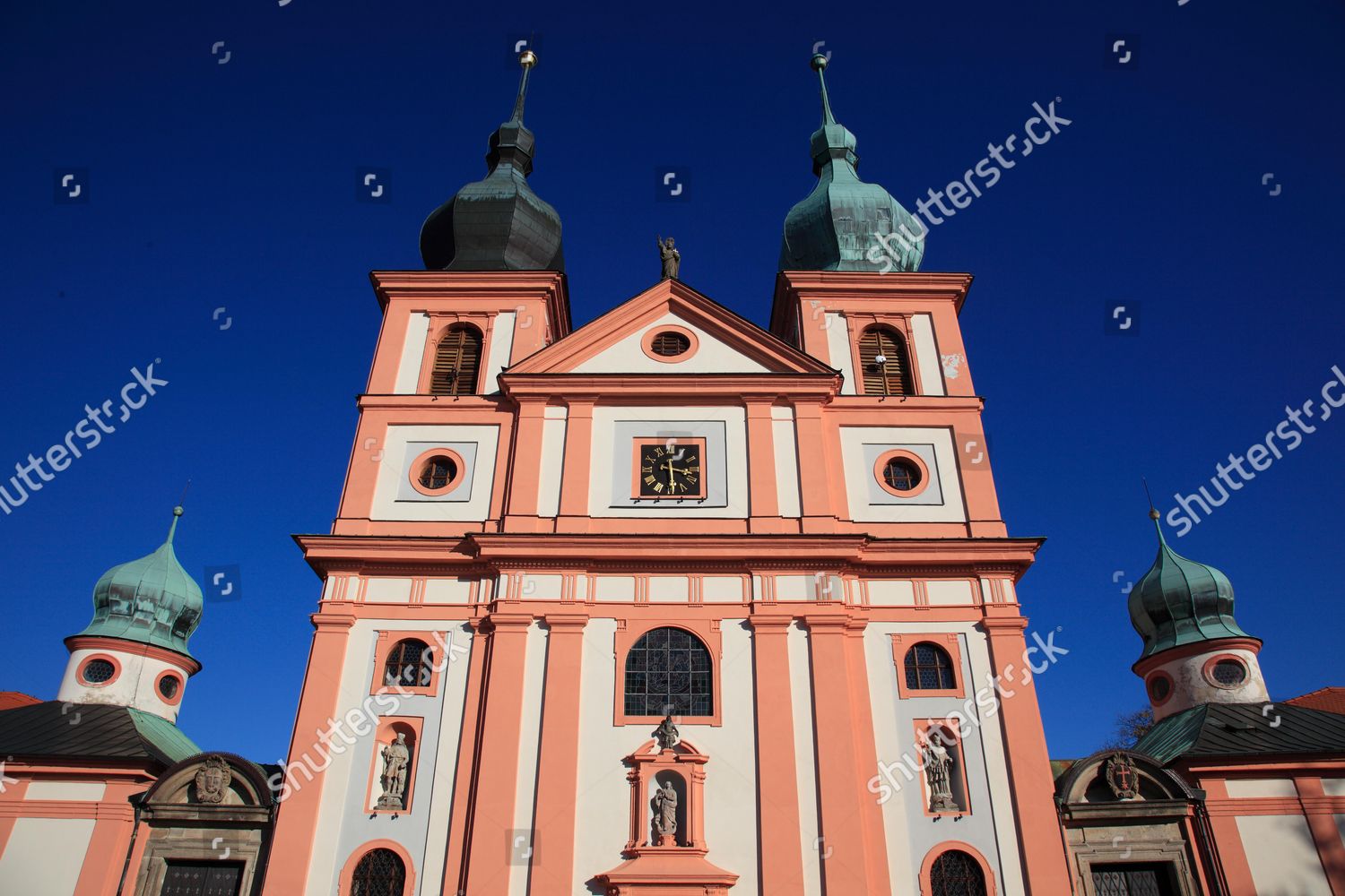 Pilgrimage Church Maria Kulm Officially Pilgrimage Editorial Stock Photo Stock Image