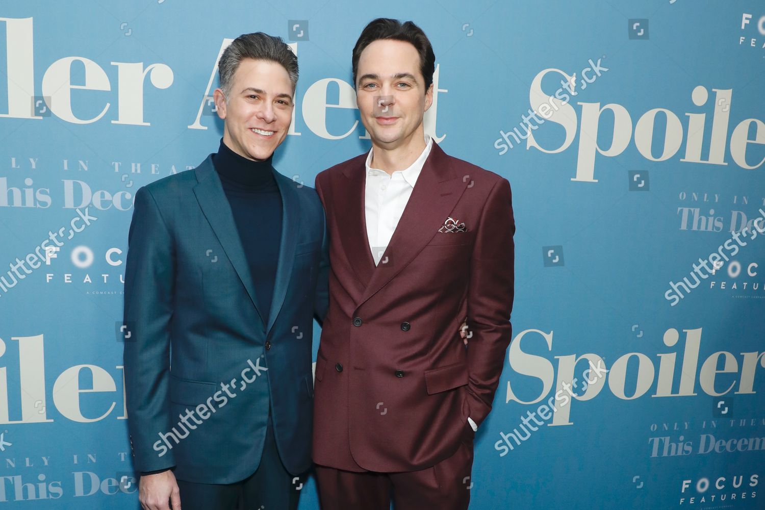 Jim Parsons Husband Todd Spiewak L Editorial Stock Photo - Stock Image ...