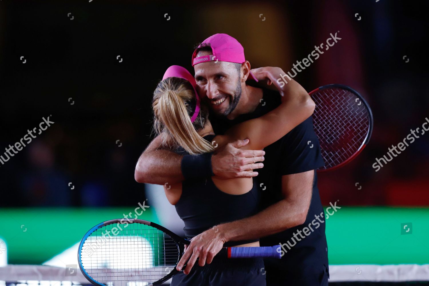 Mexican Tennis Players Santiago Gonzalez Renata Editorial Stock Photo