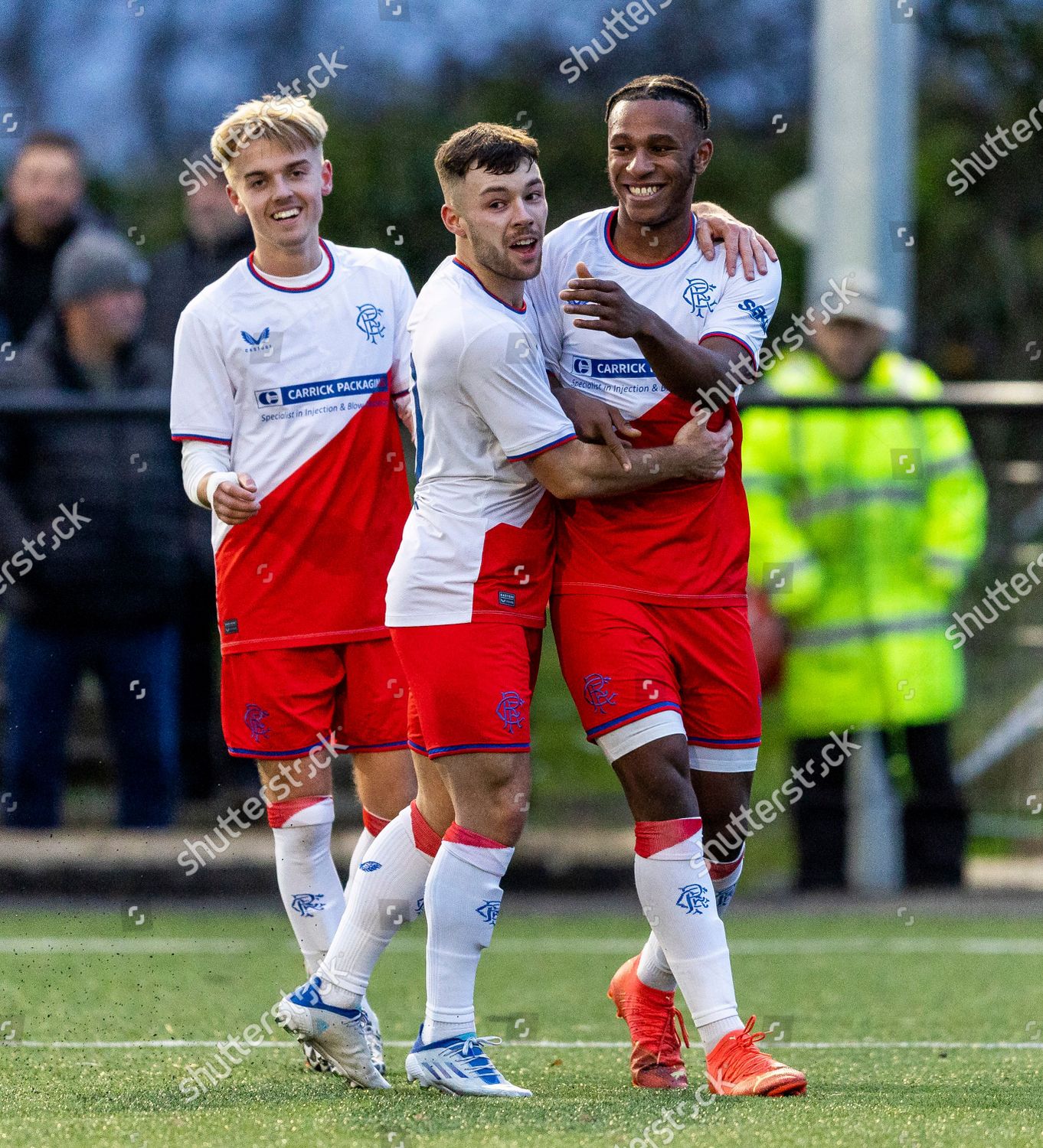 Rangers B Team Forward Zak Lovelace Editorial Stock Photo - Stock Image ...