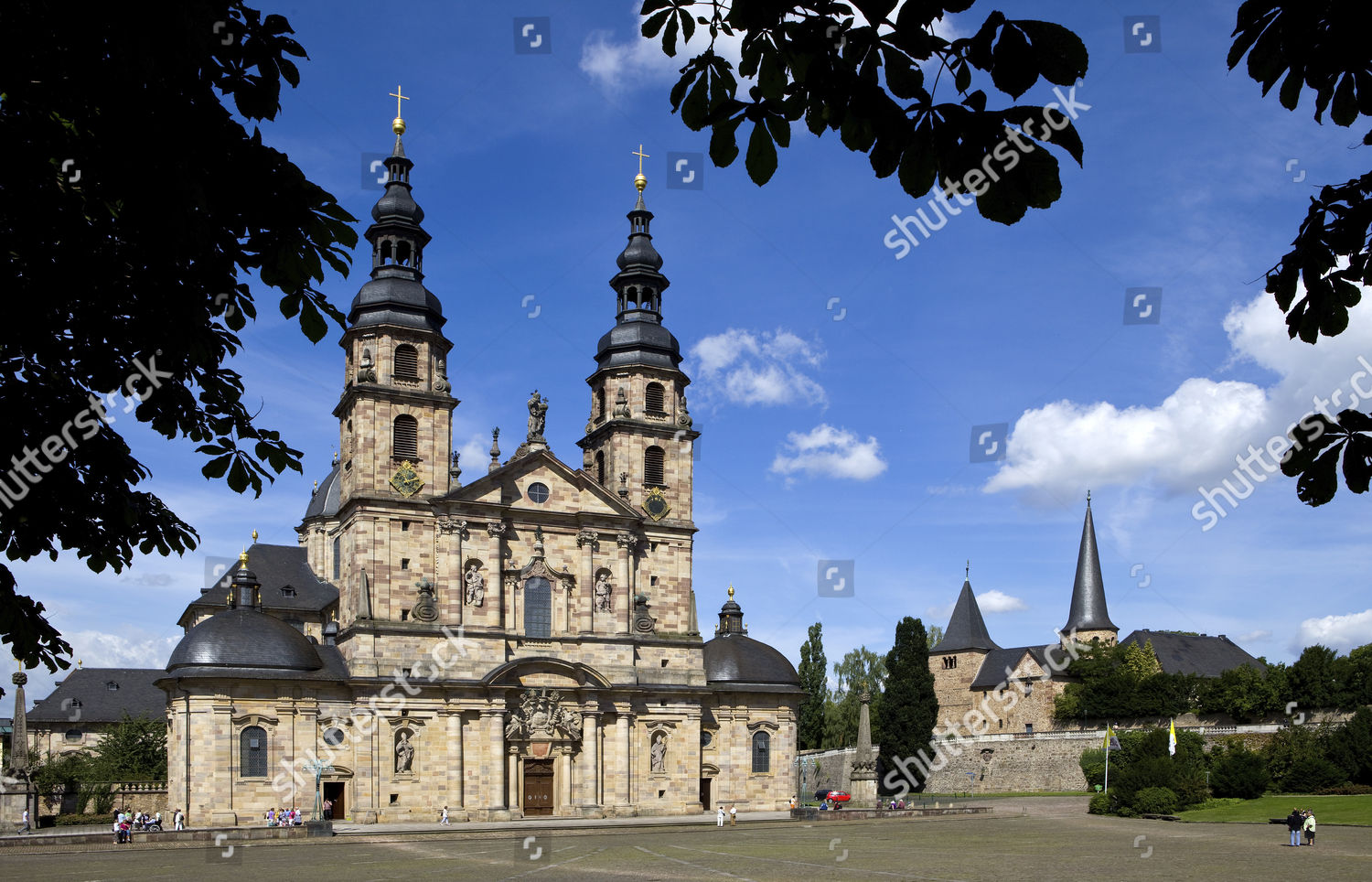 Fuldaer Dom Cathedral Michaelskirche Church Fulda Editorial Stock Photo