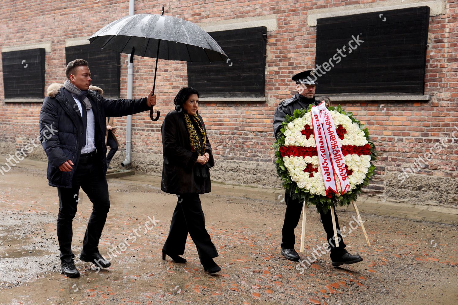 President Salome Zourabichvili C Lays Editorial Stock Photo