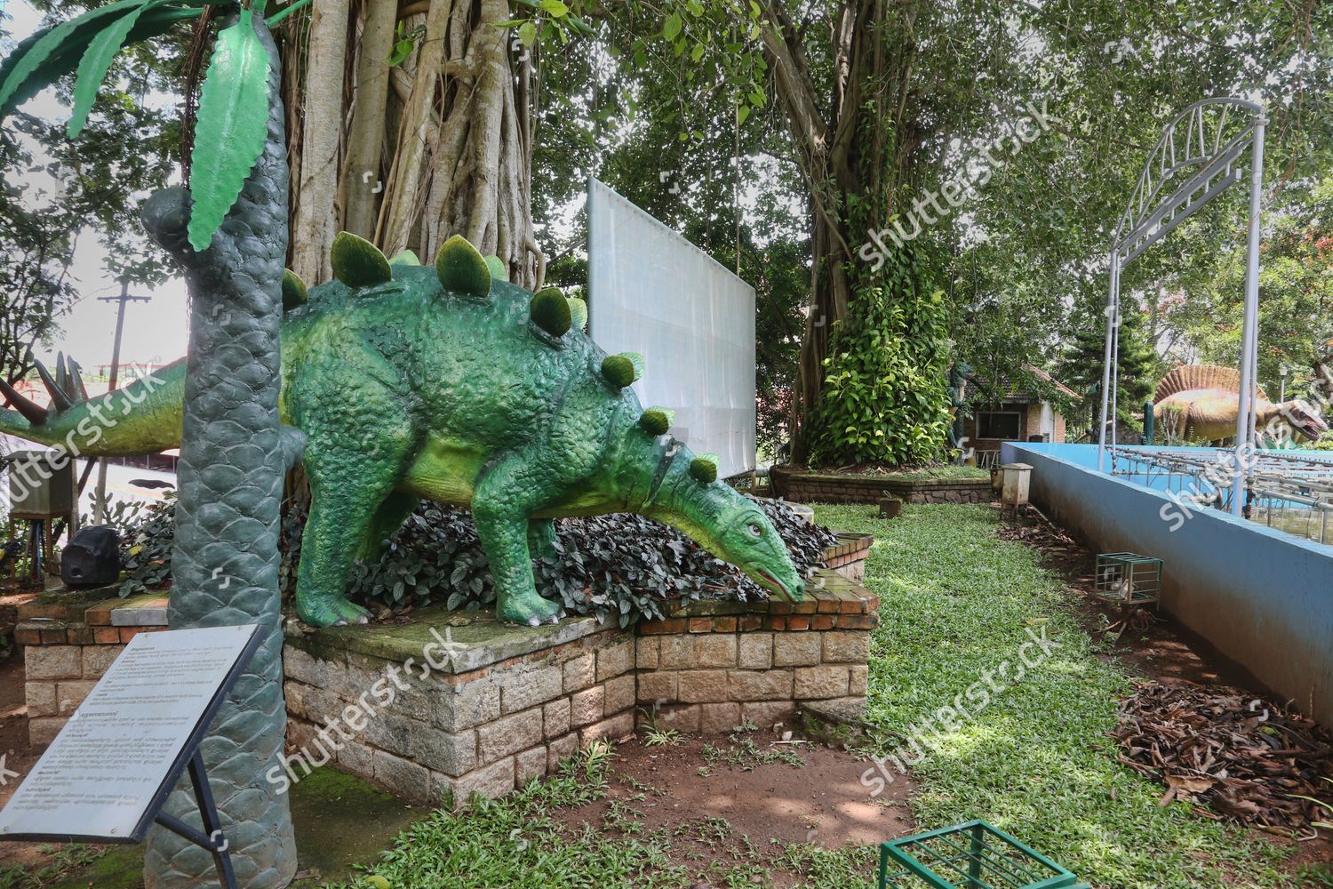 Dinosaur Park Kerala Science Technology Museum Editorial Stock Photo