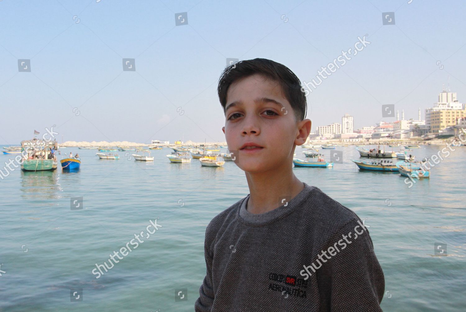 Palestinian Artist Ahmed Bakr 13 Draws Editorial Stock Photo - Stock ...