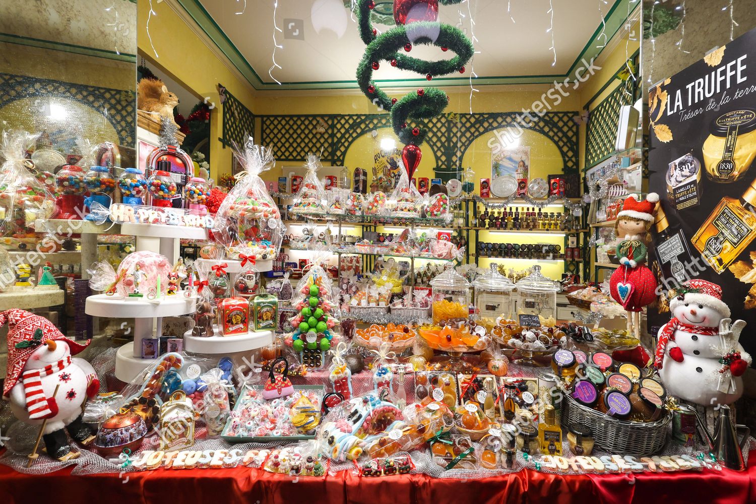 Maison Canel Confectionery Showcase Editorial Stock Photo - Stock Image ...