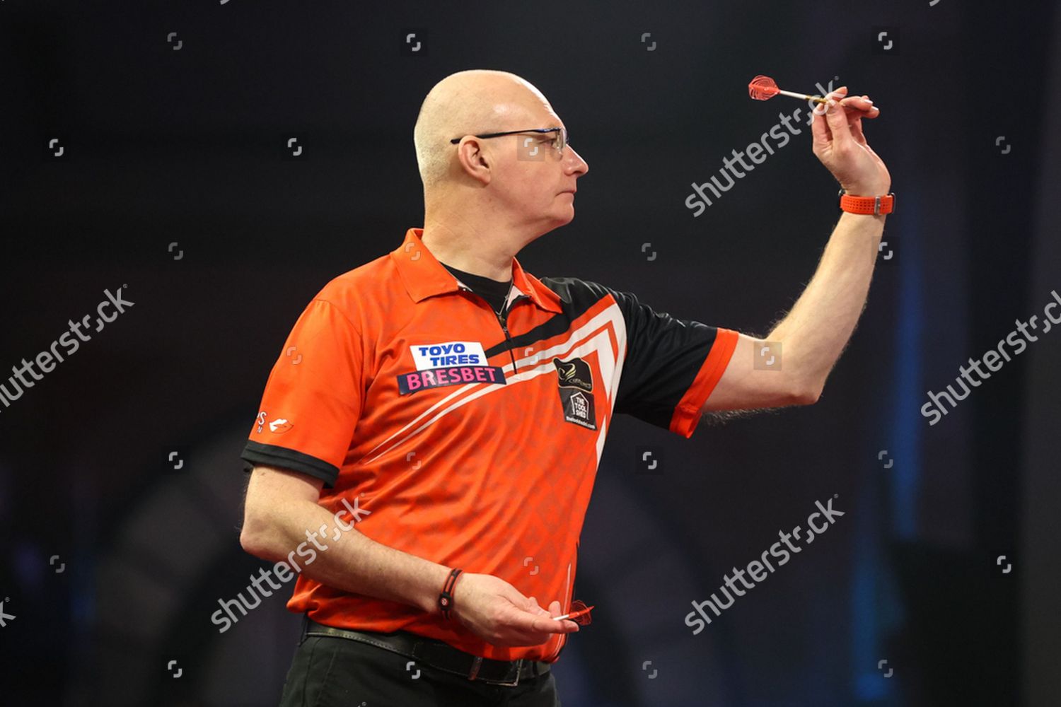 Mickey Mansell During Pdc World Darts Editorial Stock Photo - Stock ...