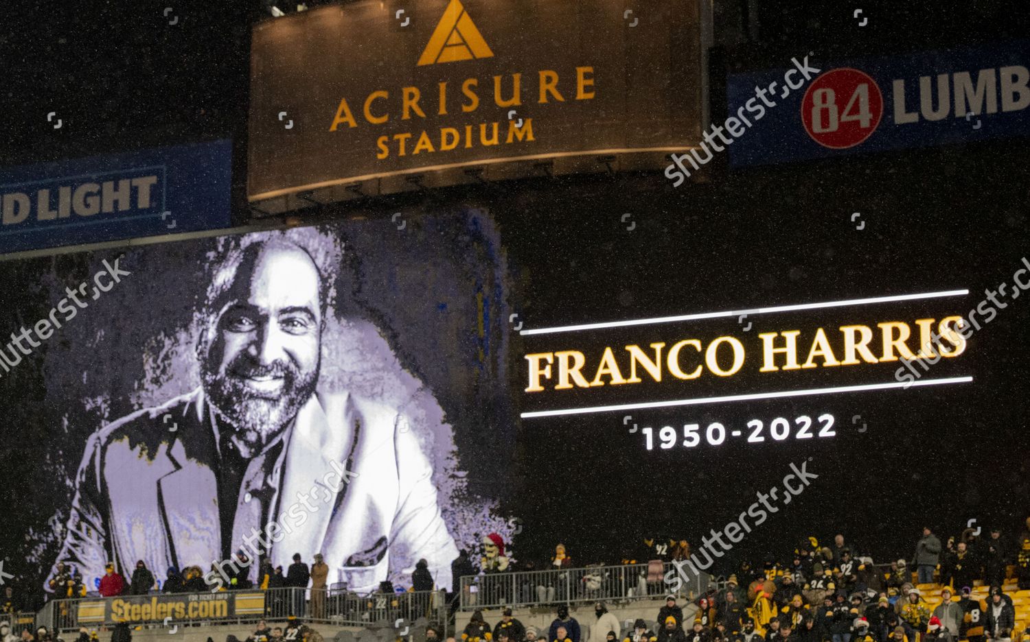 Franco Harris Pittsburgh Steelers Editorial Stock Image - Image of