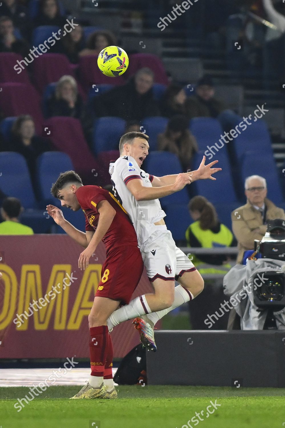 Benjamin Tahirovic Roma Lewis Ferguson Bologna Editorial Stock Photo ...