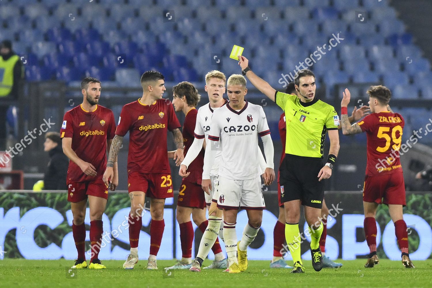 Referee Alberto Santoro During 16th Day Editorial Stock Photo Stock
