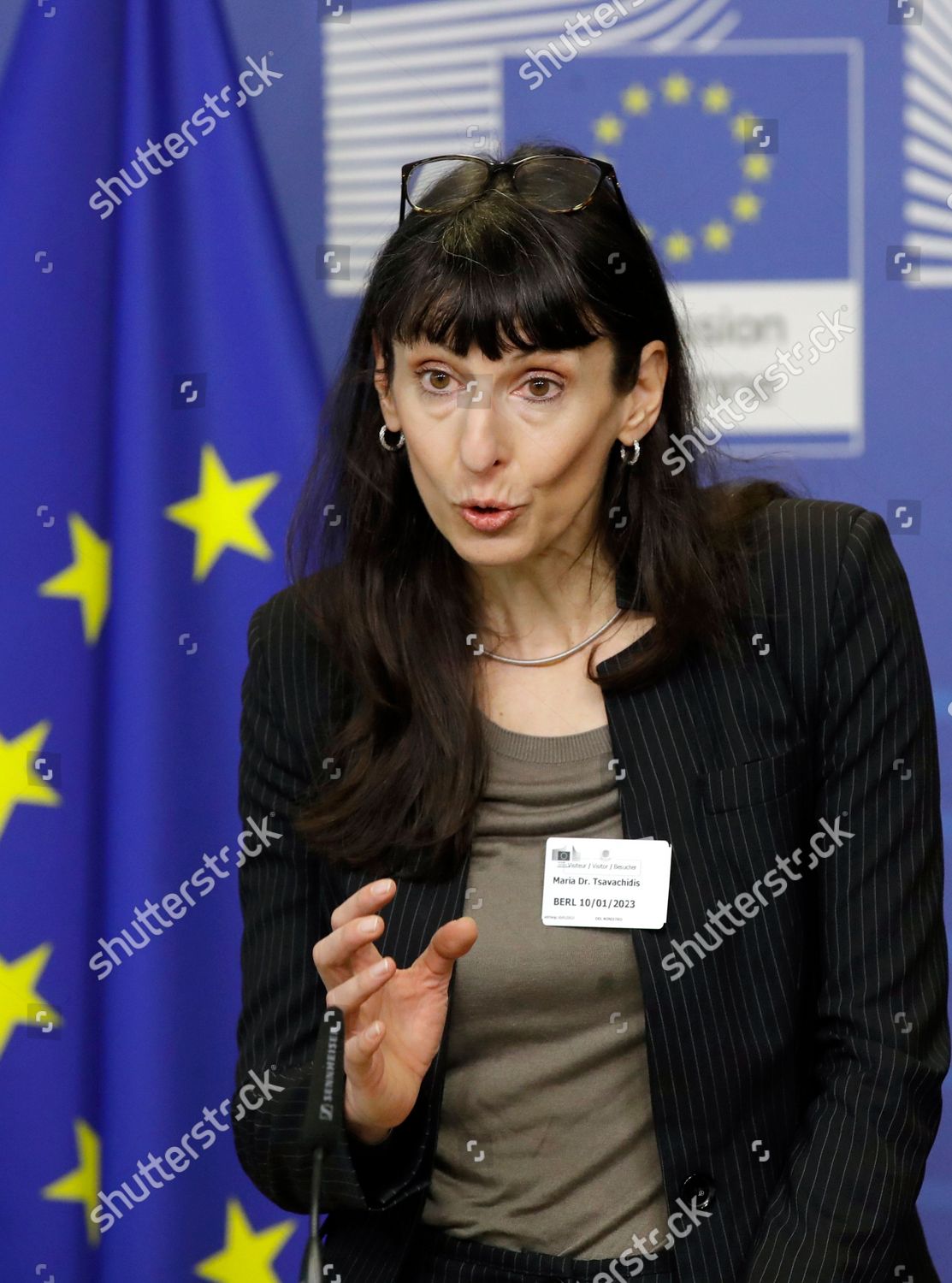 Ceo Eit Urban Mobility Maria Tsavachidis Editorial Stock Photo - Stock ...