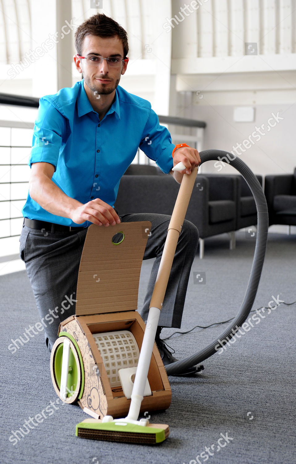 Cardboard Eco Vacuum Cleaner By Jake Editorial Stock Photo - Stock ...