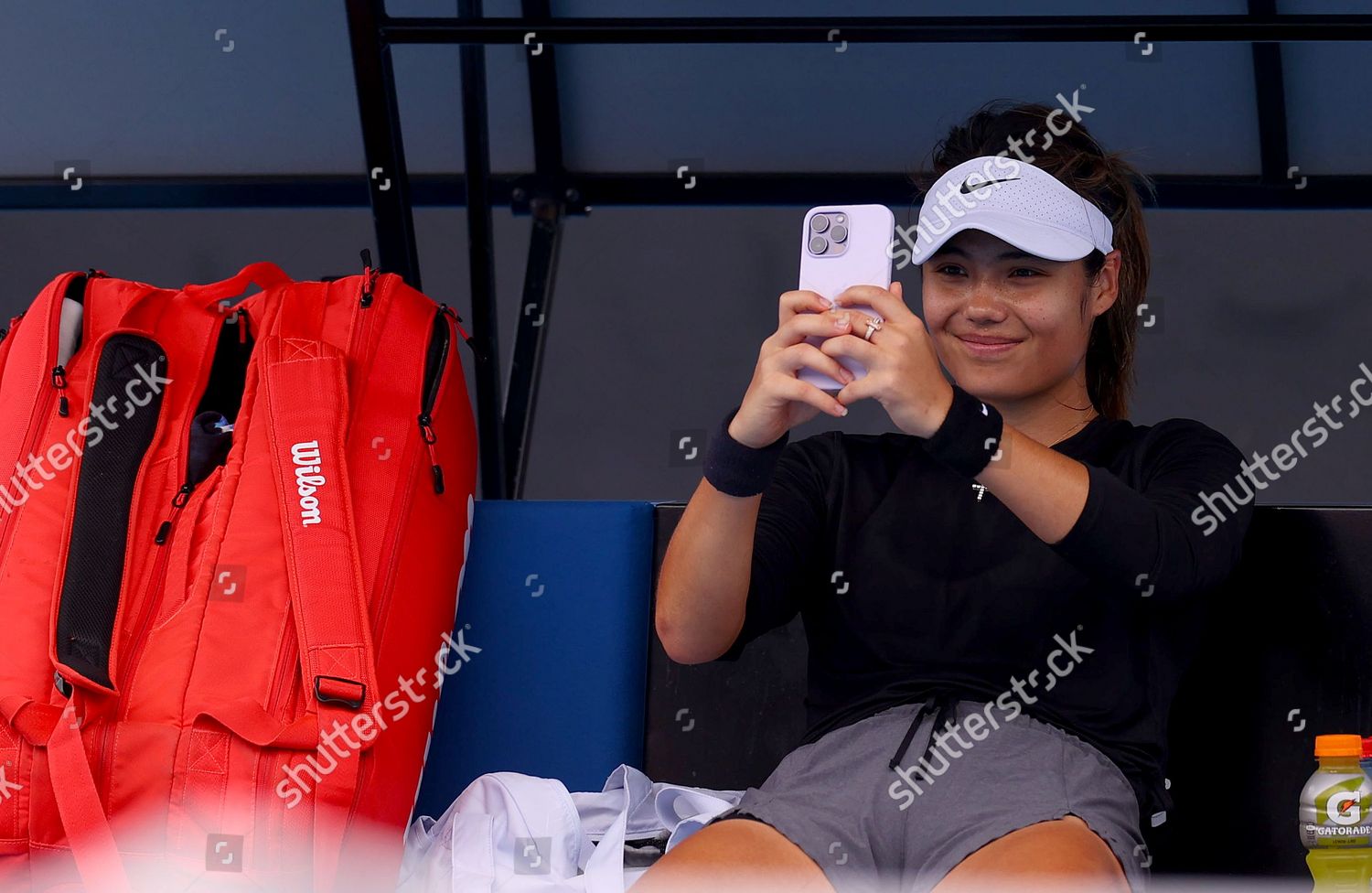 Emma Raducanu Gbr Takes Selfie After Editorial Stock Photo - Stock ...