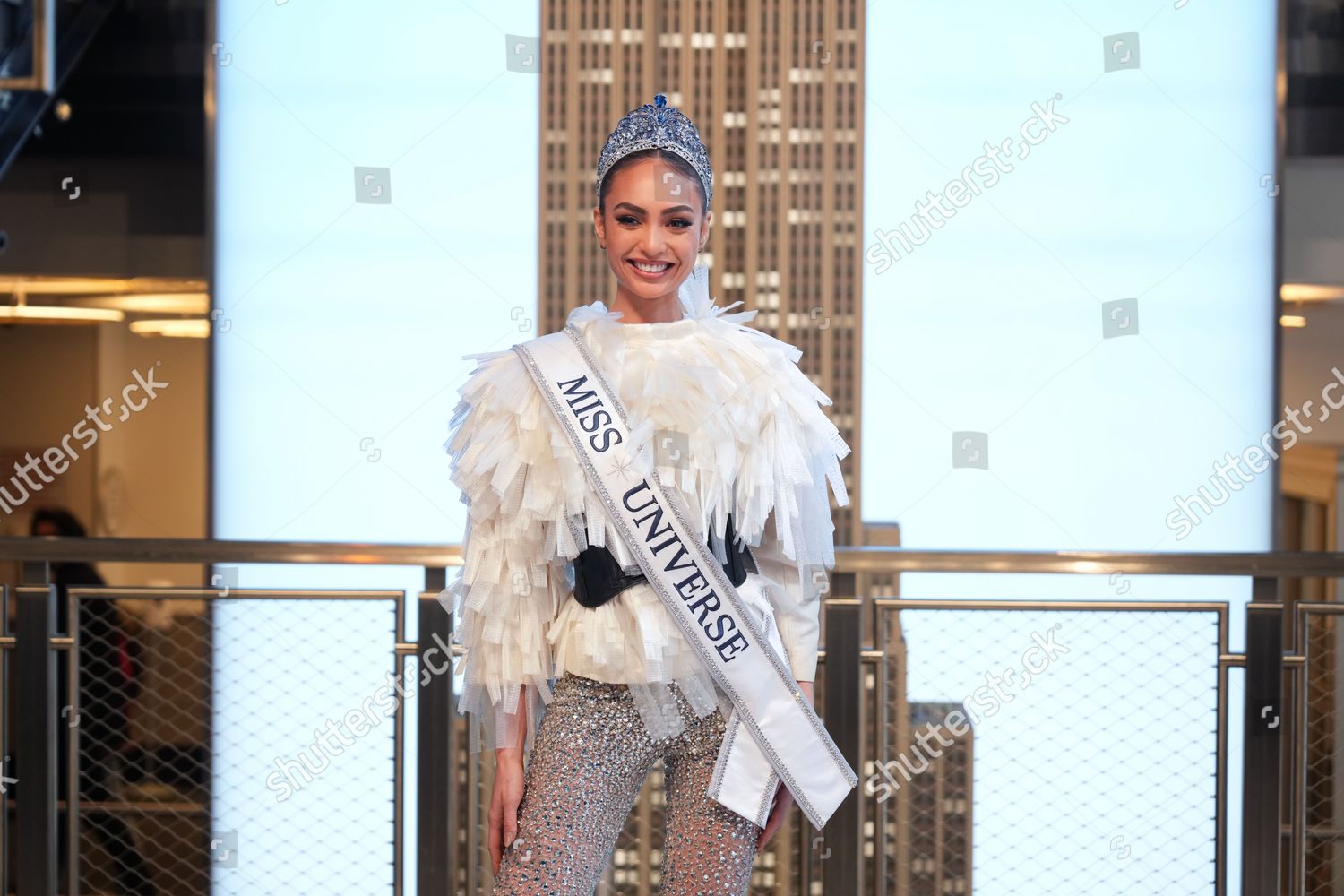 Rbonney Gabriel Newly Crowned Miss Universe Editorial Stock Photo