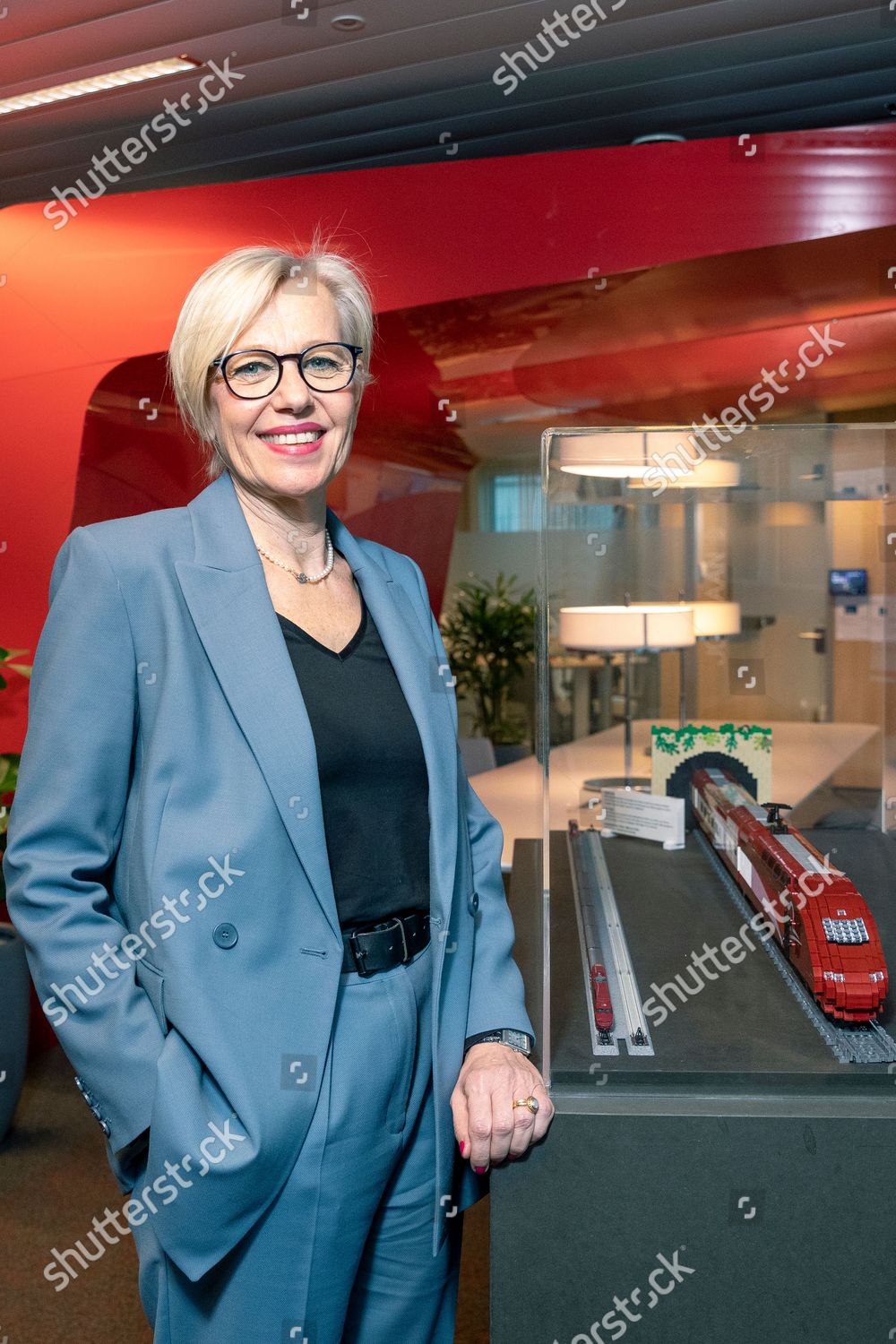 Railway Company Eurostar Group Ceo Gwendoline Editorial Stock Photo ...