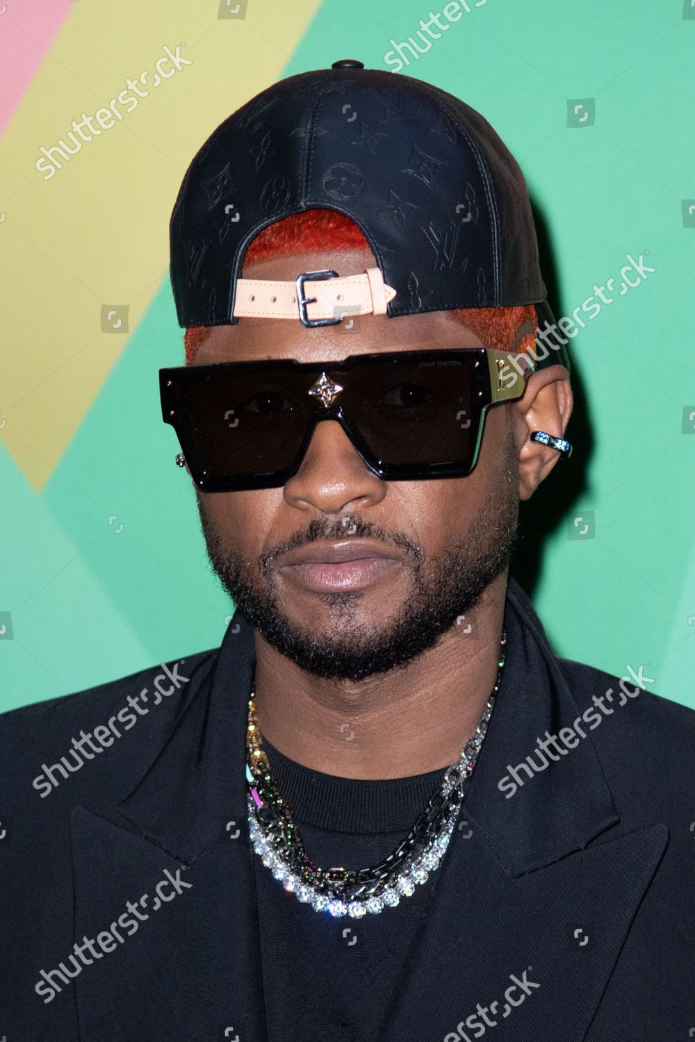 Usher Attending Louis Vuitton Menswear Fallwinter Editorial Stock Photo