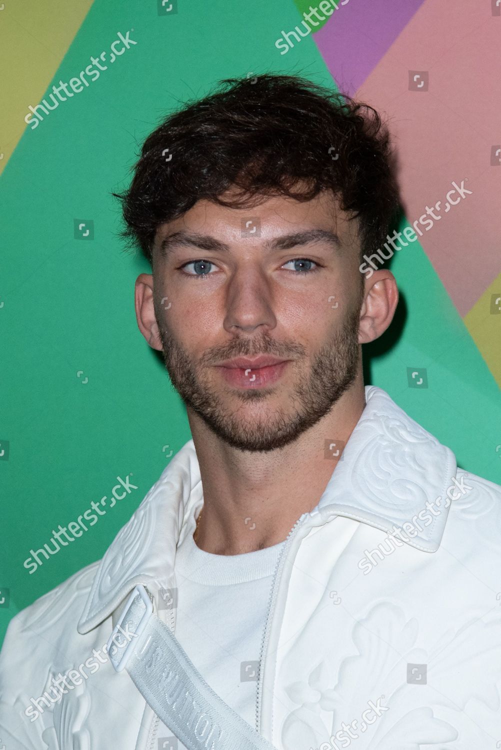 Pierre Gasly Attending Louis Vuitton Menswear Editorial Stock