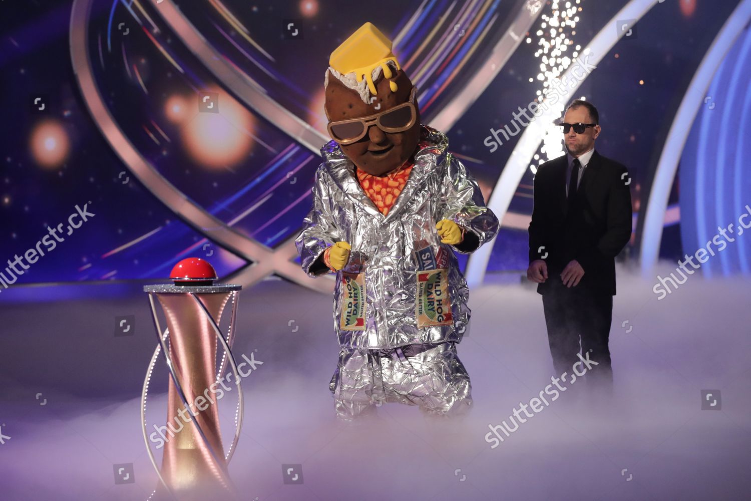 Jacket Potato Masked Singer Announces Competition Editorial Stock Photo ...