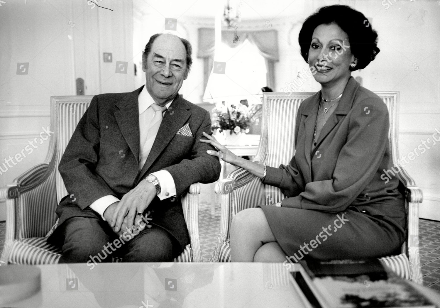 Rex Harrison Wife Mercia Tinker Ritz Editorial Stock Photo - Stock ...