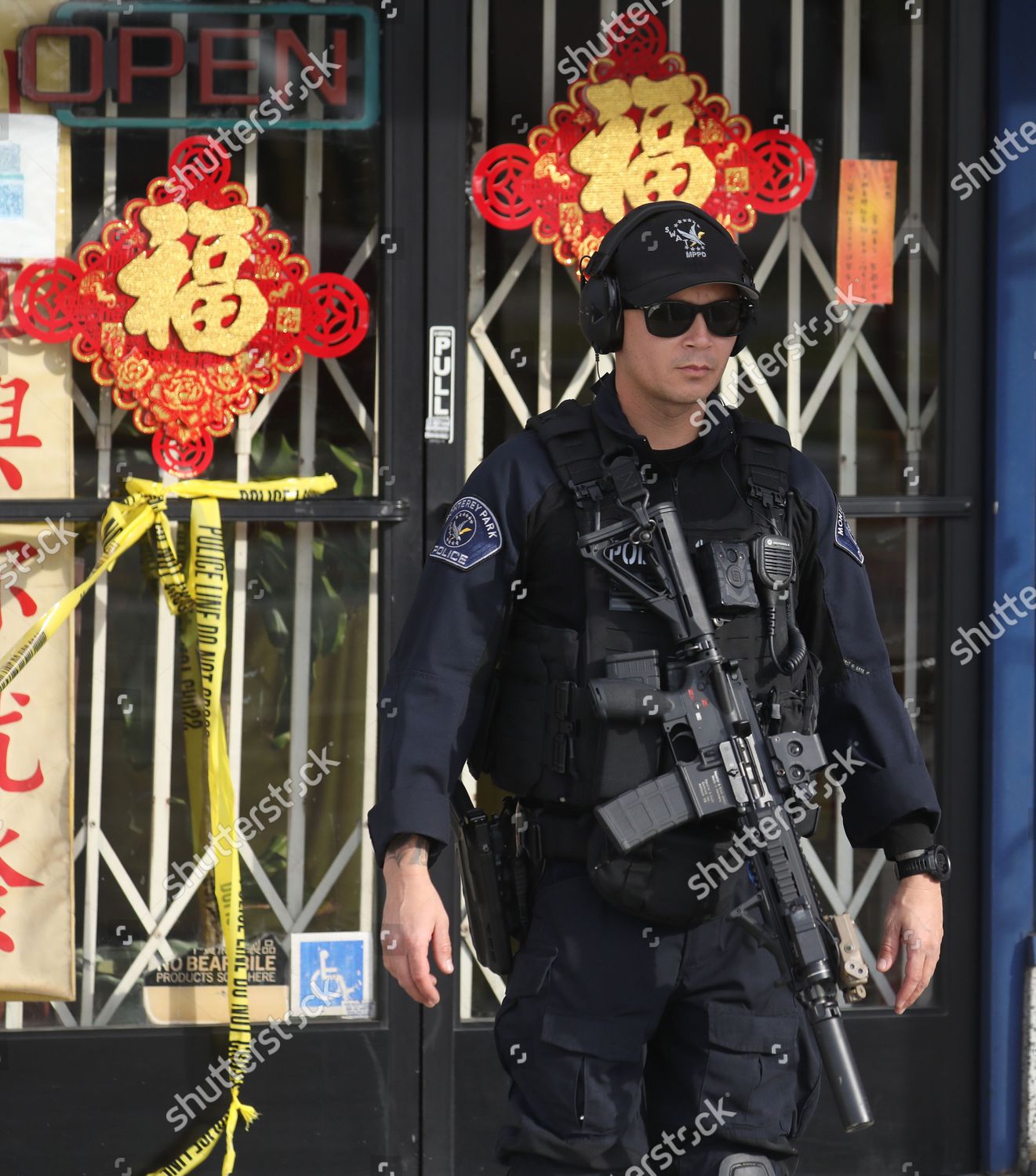 Monterey Park Police Officer Crime Scene Editorial Stock Photo Stock   Shutterstock 13729970af 