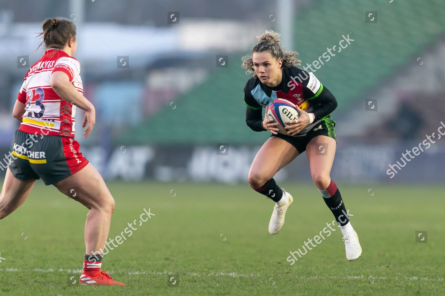 Ellie Kildunne Harlequins Action Editorial Stock Photo Stock Image